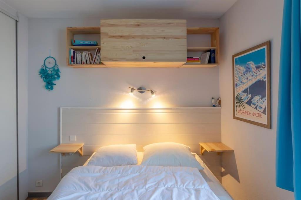 Chez Laurence - Elegant Appartement Climatise Avec Wifi Et Parking La Grande Motte Extérieur photo